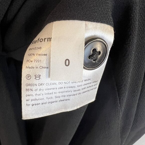 Reformation Black Garland Maxi Dress $248 - Picture 13 of 14